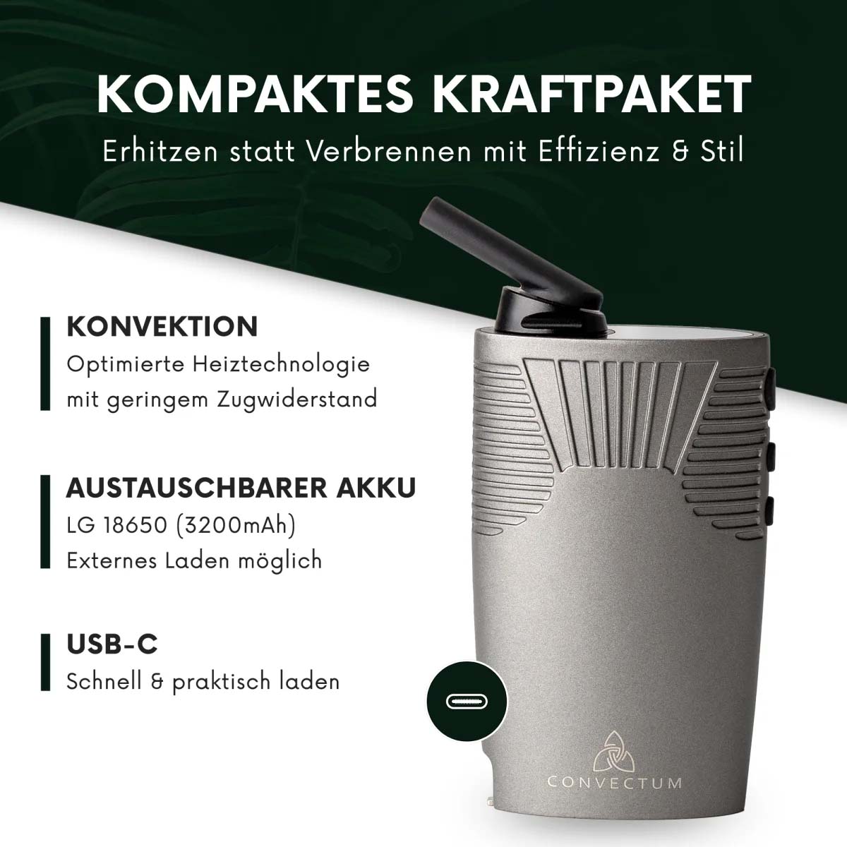 Hizen Convectum | Titanium Silver