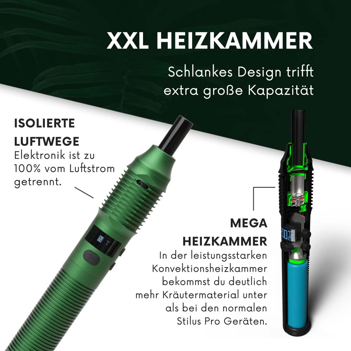 Hizen Stilus Max | Forest Green