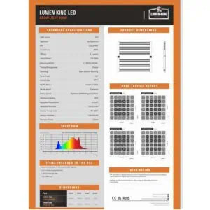 Lumen King Light Fixture 400W LED ECO Line