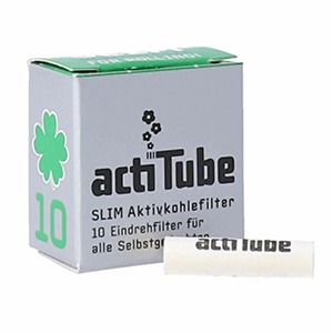 actiTube Aktivkohlefilter Slim